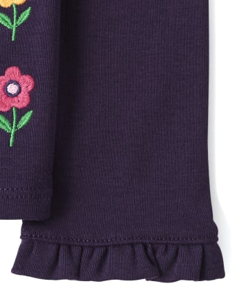 Haut de cerf brodé pour filles - Berry Cute