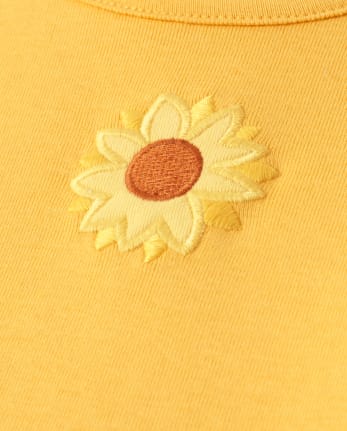 Yellow sunflower top new arrivals