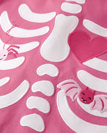 Pijama de 2 piezas de algodón con esqueleto familiar a juego para mujer - Gymmies