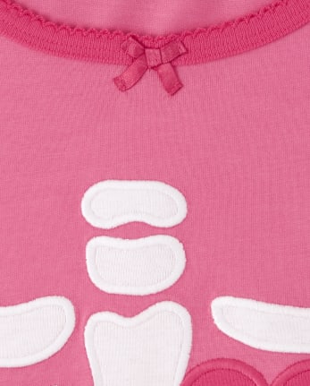 Pijama de 2 piezas de algodón con esqueleto familiar a juego para mujer - Gymmies