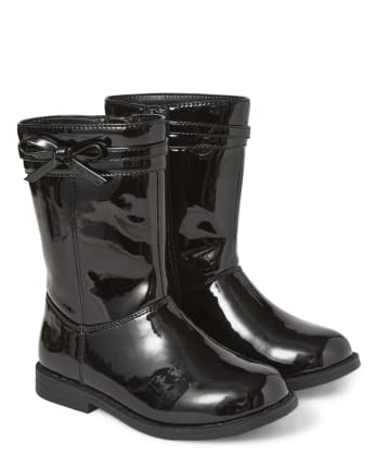 Botas de equitación con lazo para niñas: imagen perfecta