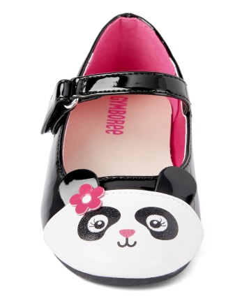 Girls Panda Ballet Flats - Panda Party