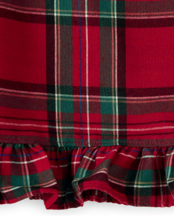 Girls Matching Family Plaid Flannel Nightgown - Gymmies