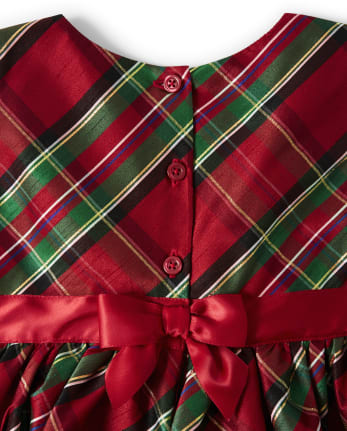 Girls Tartan Plaid Dress - Picture Perfect