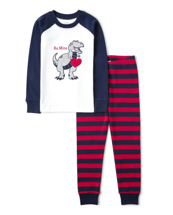 Boys Valentine's Cutie Cotton 2-Piece Pajamas - Gymmies