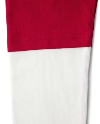 Boys Embroidered Heart Breaker 2 In 1 Top - Valentine Cutie