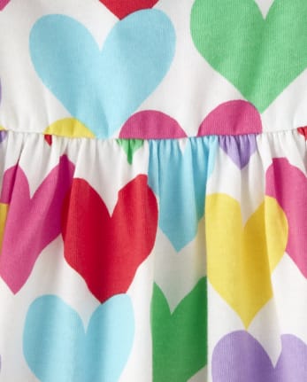 Robe à volants en forme de cœur pour filles - Sunshine Time