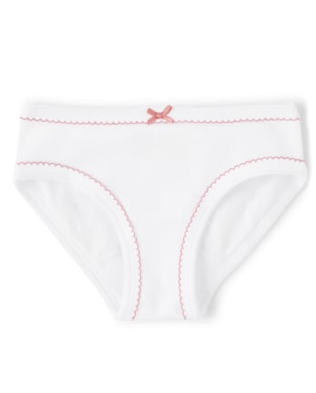 Girls Peach Underwear 3-Pack