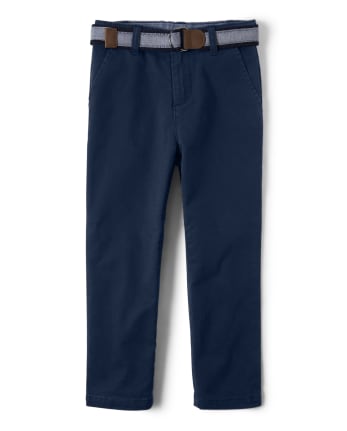 Pantalones chinos con cinturón para niños - Country Club