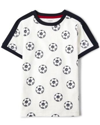 Boys Soccer Top - Ready, Set, Goal