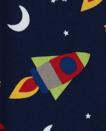 Kids Future Astronaut Cotton 2-Piece Pajamas - Gymmies
