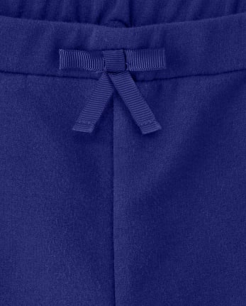 Shorts con lazo y medallón floral para niñas - Island Getaway