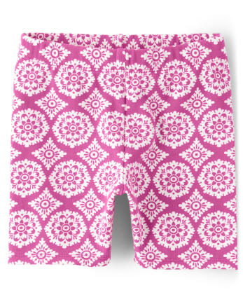 Short de vélo médaillon pour filles - Couchers de soleil d'été