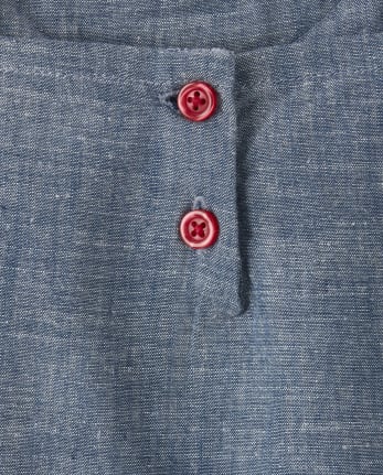 Haut en chambray pastèque pour filles - Pastèque douce