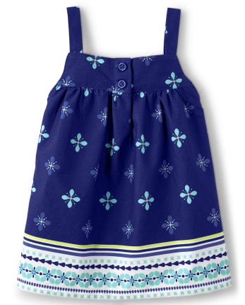 Top con medallón floral para niña - Island Getaway