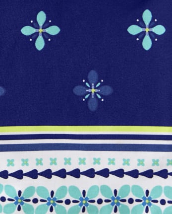 Top con medallón floral para niña - Island Getaway