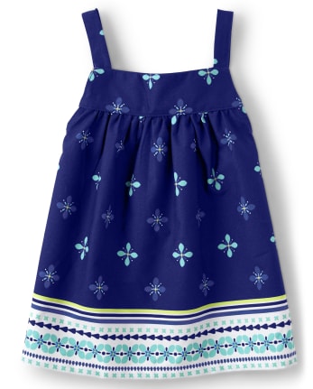 Top con medallón floral para niña - Island Getaway