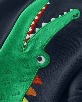 Boys Alligator Pull On Shorts - Critter Camp