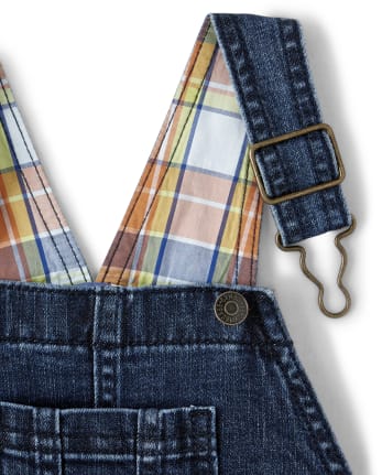 Boys Denim Shortalls - Mr. Fix It