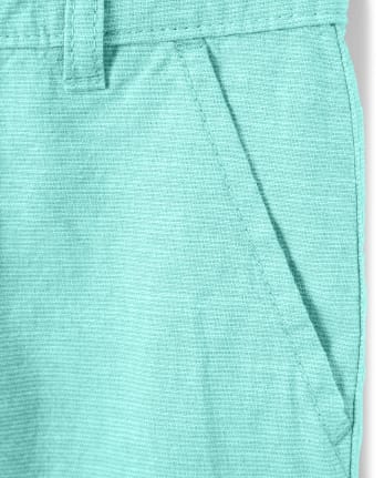 Boys Striped Chino Shorts - Island Getaway