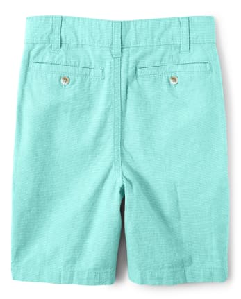 Boys Striped Chino Shorts - Island Getaway