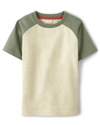 Boys Raglan Top - Safari Camp