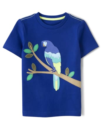 Boys Parrot Top - Island Getaway