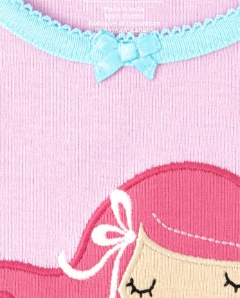 Pyjama 2 pièces Fille Sirène en coton - Gymmies