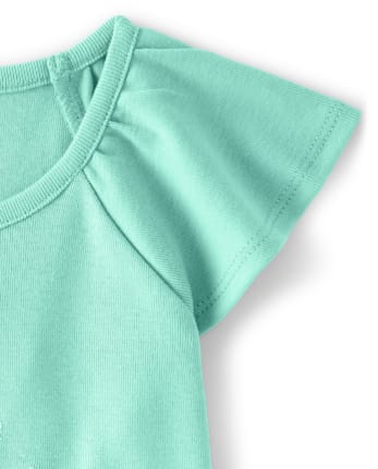 Girls Floral Medallion Top - Island Getaway