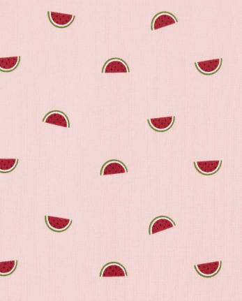Girls Watermelon Bow Tank Top - Sweet Watermelon