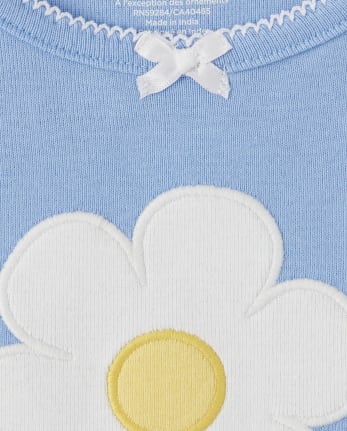 Pyjama 2 pièces en coton Daisy pour filles - Gymmies