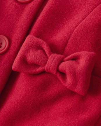 Girls Bow Coat - Teacher's Favorite