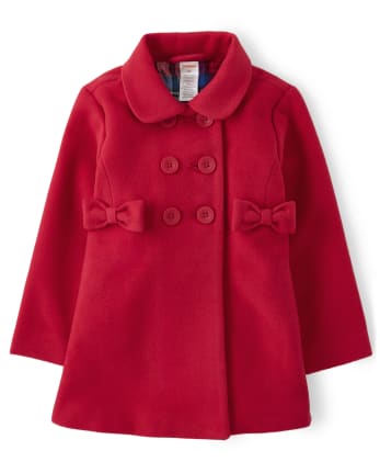 Girls Bow Coat - Teacher's Favorite