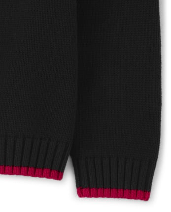 Suéter de intarsia para niños - Jefe de bomberos