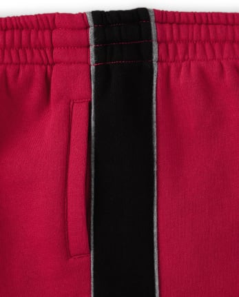 Pantalon de jogging à rayures latérales pour garçons - Fire Chief