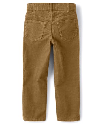 Pantalones sin cordones de pana para niños - Western Skies