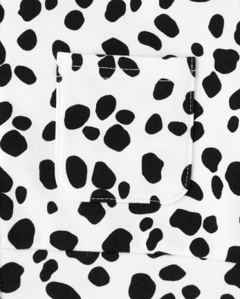 Girls Spotted Puppy Zip Up Hoodie - Dalmatian Friends