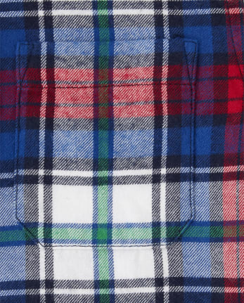 Chemise boutonnée à carreaux pour garçons - La préférée des enseignants