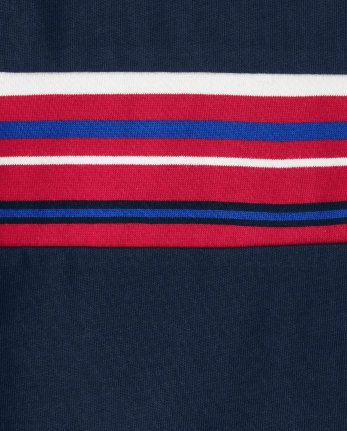 Boys Striped Pocket Top - Teacher's Favorite
