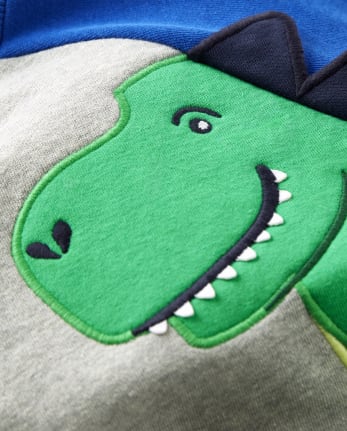 Sudadera T-Rex bordada para niños - Dino Dude