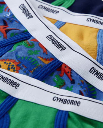 Paquete de 7 calzoncillos de dinosaurio para niños