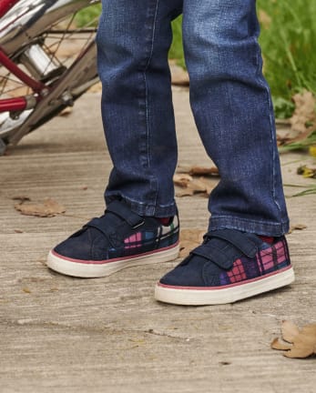Zapatillas bajas a cuadros para niños - Las favoritas de los profesores