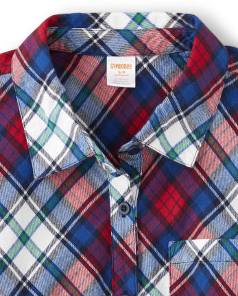 Camisa con botones a cuadros para mujer: la favorita de los profesores