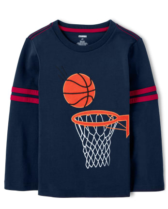 Camiseta de baloncesto bordada para niños - Future MVP