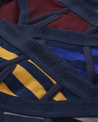 Lot de 7 slips rayés pour garçon