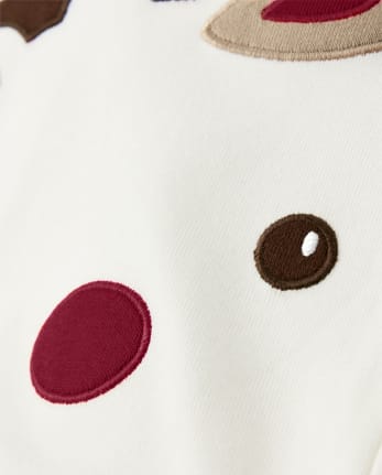 Unisex Reindeer Fairisle Cotton 2-Piece Pajamas - Gymmies