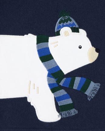 Camiseta térmica con capas de oso polar para niño - Polar Party