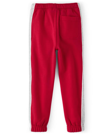 Pantalones jogger con rayas laterales para niños - Valentine Cutie