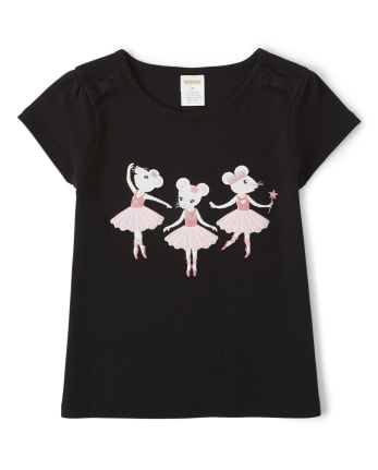 Girls Embroidered Dancer Top - Prima Ballerina