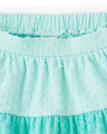 Girls Colorblock Tiered Skort - Backyard Explorer